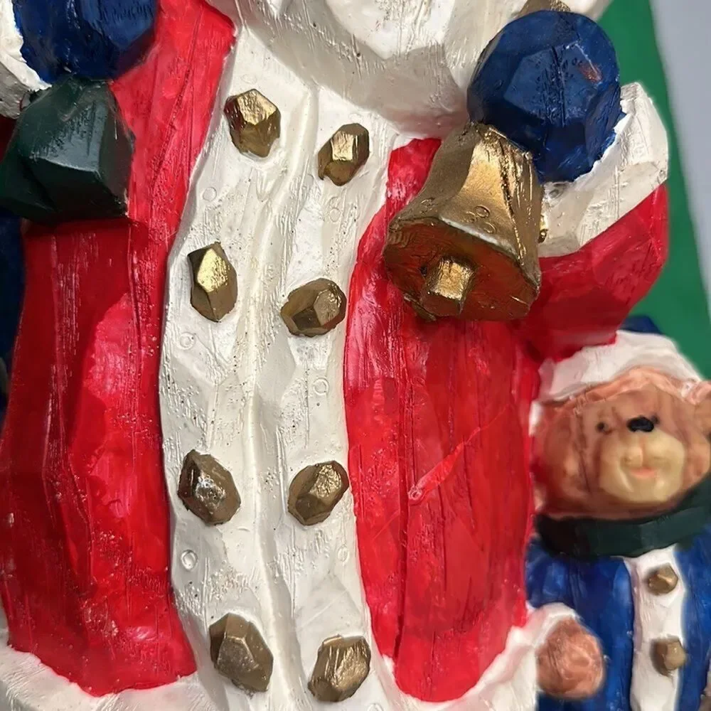 Vintage Hearth & Home 12” Resin Santa Collectibles Studio 33